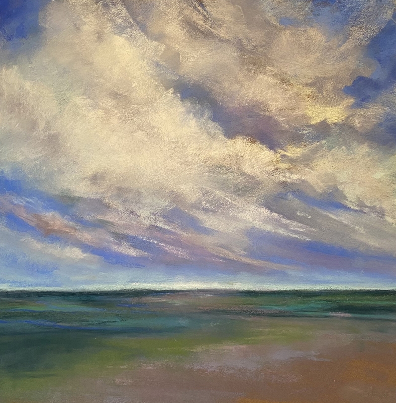 Sweeping Away by artist Carolyn Kilday